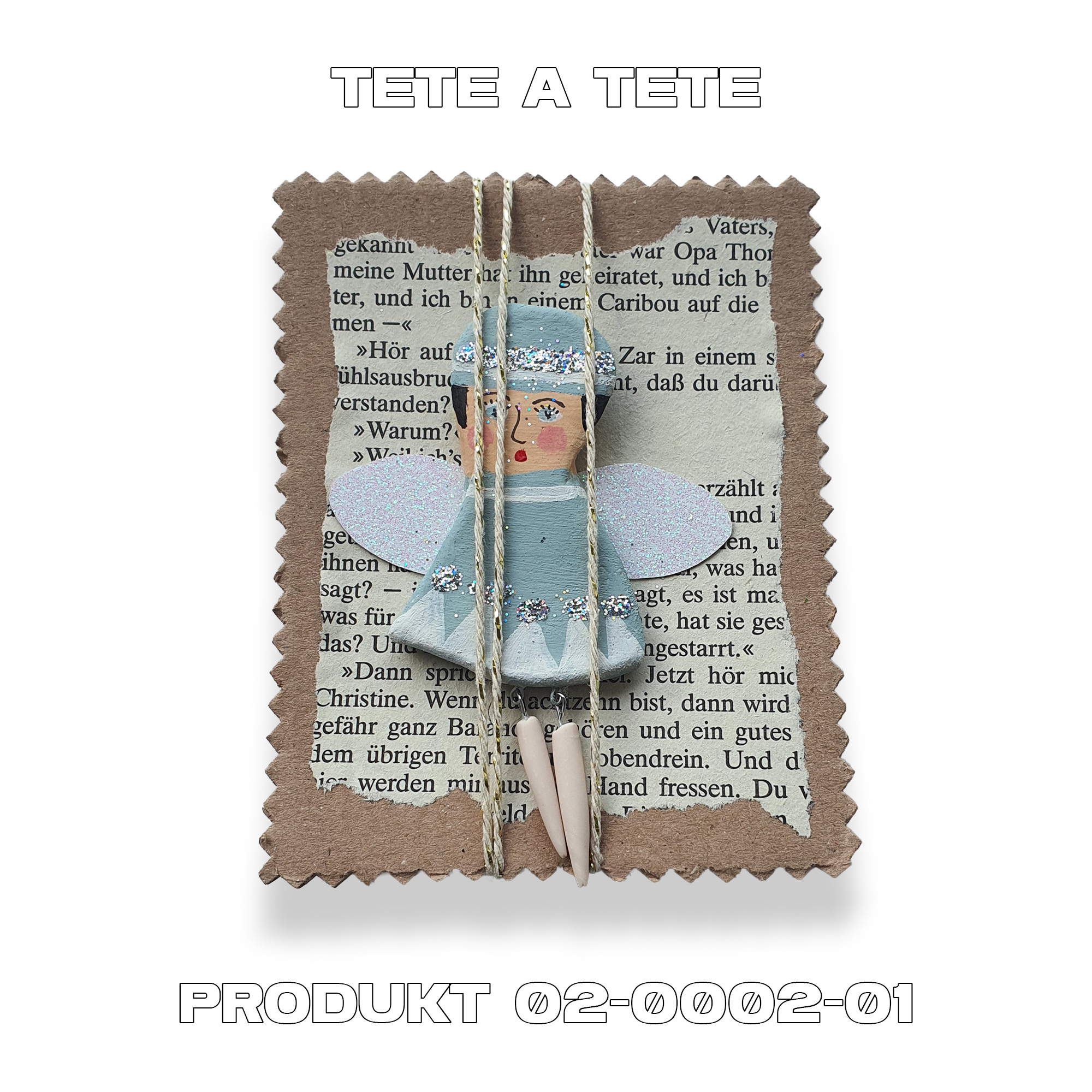 Upholstered fabric chair